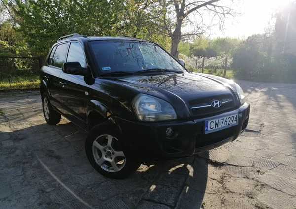Hyundai Tucson cena 14200 przebieg: 214909, rok produkcji 2006 z Włocławek małe 137